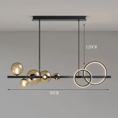 Modern home decor ring led lights pendant light lamps for living room Chandeliers for dining room hanging light indoor lighting