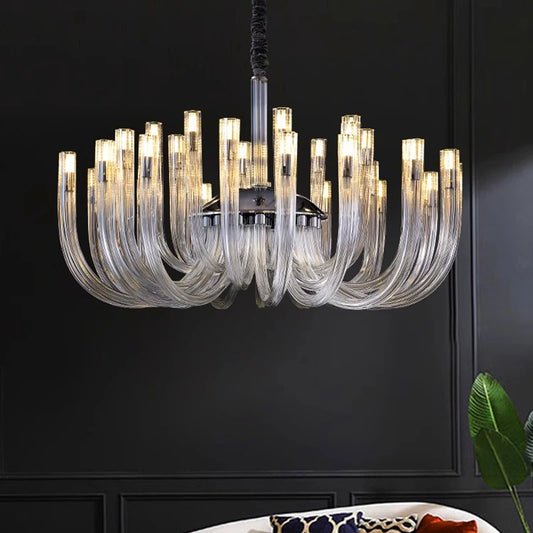 Modern rings dining room lamparas decoracion hogar modern smart Pendant lights lamp decoration salon Chandeliers for dining room