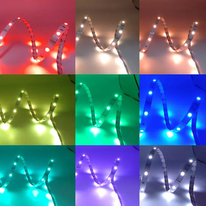 Tape Bluetooth Usb Led Light Strip 10M 15 Meters 5050 Smd 5V Rgb Flexible Led Lamp Ribbon Self-Adhesive Tv Led Backlight Diode