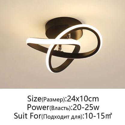 KAGU Modern Aisle LED Ceiling Lamp For Stairs Entrance Corridor Balcony Indoor Lighting Minimalist Style Light Kitchen Fixtures