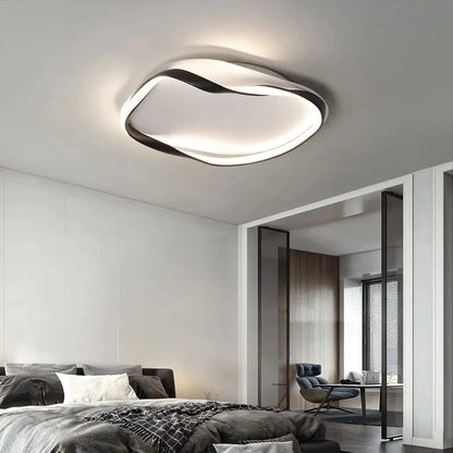 LED Ceiling Chandelier Lamp Modern Remote Control Dimming for Living Dining Room Bedroom Home Decoration Lighting Fixture Lustre