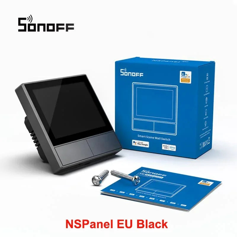 SONOFF NSPanel Smart Scene Wall Switch Wifi Smart Thermostat Display Remote Control by eWelin Alexa Google Home Assistant Yandex