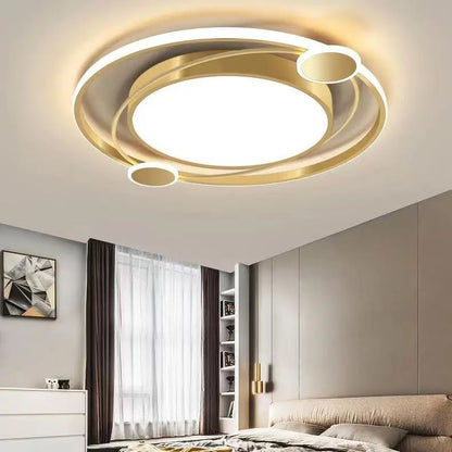 Bedroom Led Chandelier Light Gold Brack Design Remote Control Modern Ceiling Lamp Attic Living Room Dining Kitchen Interior