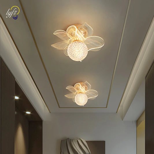 Nordic LED Ceiling Lamp Indoor Lighting For Home Balcony Aisle Corridor Entrance Cloakroom Modern Ceiling Light