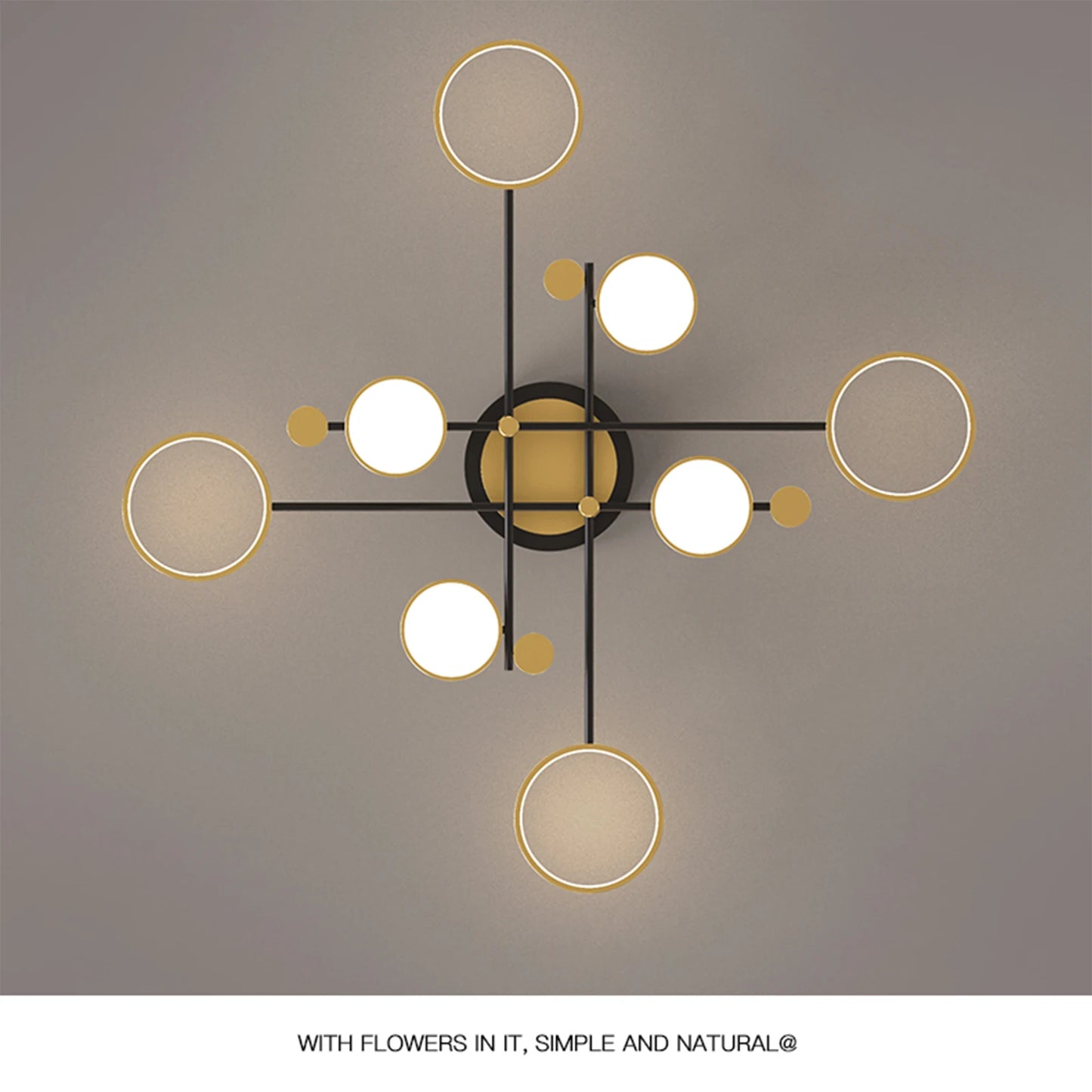 New Modern LED Chandelier Lighting For Living Room Bedroom Gold Ceiling hanging lamp Indoor Fixture Light Lustres ceiling light