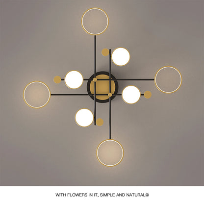 New Modern LED Chandelier Lighting For Living Room Bedroom Gold Ceiling hanging lamp Indoor Fixture Light Lustres ceiling light