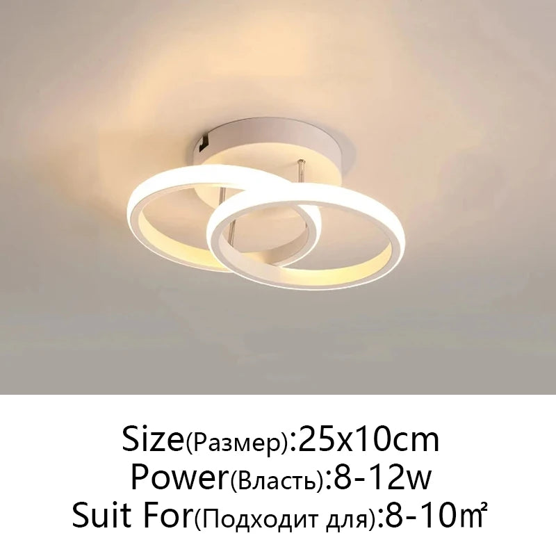 KAGU Modern Aisle LED Ceiling Lamp For Stairs Entrance Corridor Balcony Indoor Lighting Minimalist Style Light Kitchen Fixtures