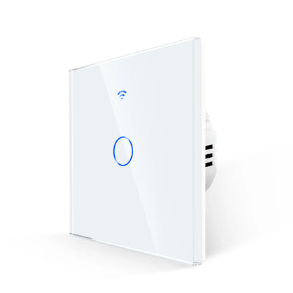 Wifi Light Switch Plus EU Wall USB Socket Type-c Smart Touch Switches 1/2/3Gang Smart Life Google Alexa App Control