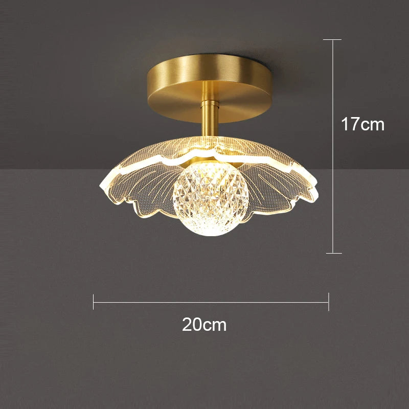 Nordic LED Ceiling Lamp Indoor Lighting Home Lamp Bedroom Bedside Living Room Dining Table Corridor Decoration Ceiling Light