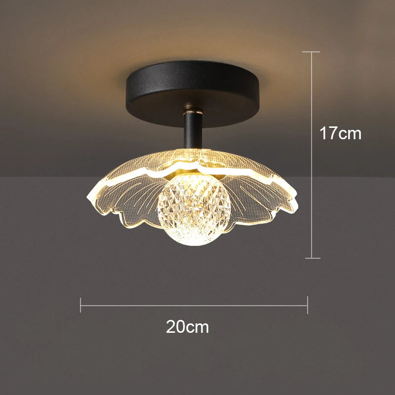 Nordic LED Ceiling Lamp Indoor Lighting Home Lamp Bedroom Bedside Living Room Dining Table Corridor Decoration Ceiling Light