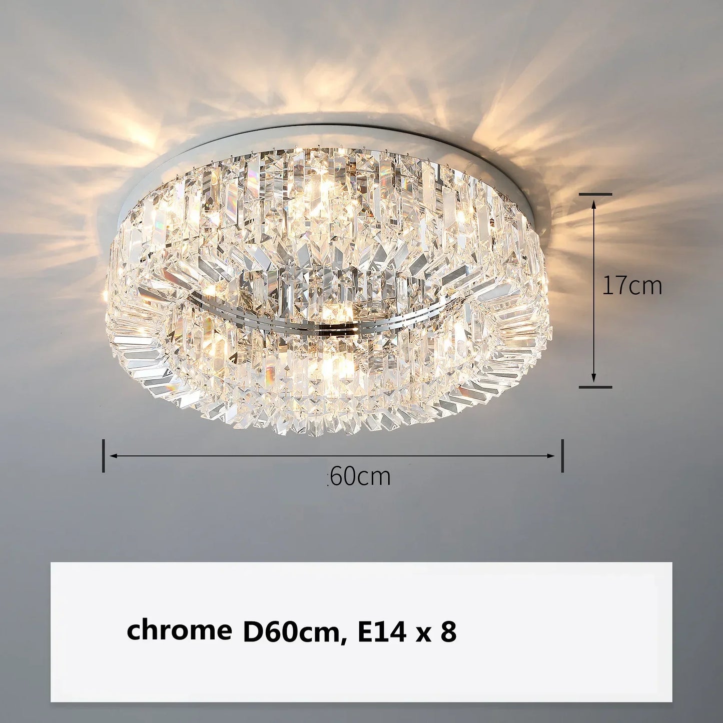 Modern Crystal Ceiling Light for Dining Room Led Chandeliers Lighting Gold Pendant Lamp Living Room Decoration