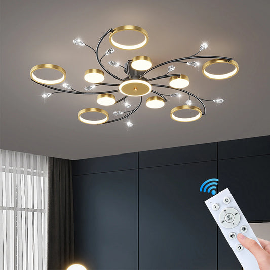 Nordic LED Ceiling Light fixture Modern gorgeous chandelier ceiling lamp for living room bedroom indoor luxury home decoration