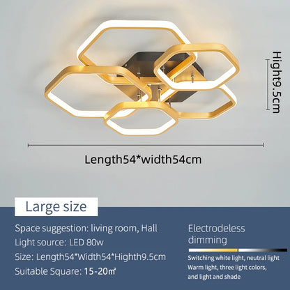 Creative Modern Led Ceiling Lights For Living Room Bedroom Kids Room Children Room Home Ceiling Lamp Work With Smart Home Alexa