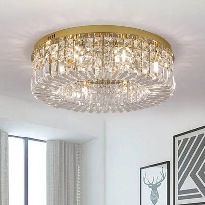 Modern Crystal Ceiling Light for Dining Room Led Chandeliers Lighting Gold Pendant Lamp Living Room Decoration