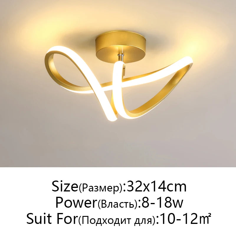 KAGU Modern Aisle LED Ceiling Lamp For Stairs Entrance Corridor Balcony Indoor Lighting Minimalist Style Light Kitchen Fixtures