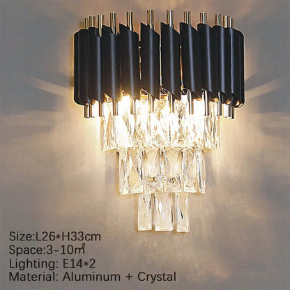 Luxury Modern Crystal Ceiling Chandelier For Living Room Lights Lustre Home Decor Indoor Lighting LED Dining Room Pendant Light