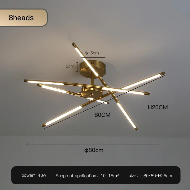 Modern LED Home Ceiling Lamps For Living Room Bedroom Dining Room Kitchen Lights Decoration chandelier Indoor Lighting Lamp