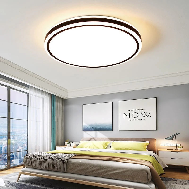 LED Ceiling Lights Restaurant Home Decor Bedroom Rotundity LED Ceiling Lamps for Living Room Decoration Fixtures Lighting