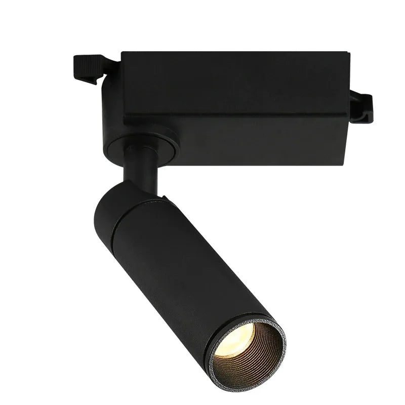 Led Spot Lights Small Beam Angle 8 Degree Spotlight COB Surface Mounted Track Lamp Adjustable Angle Key Lighting For Home Hotel