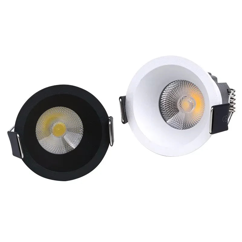 Dimmable Mini LED Spot light Anti-glare Ceiling light COB Recessed downlight bedroom kitchen wine cabinet Showcase Display Light