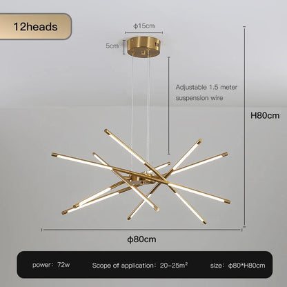 Modern LED Home Ceiling Lamps For Living Room Bedroom Dining Room Kitchen Lights Decoration chandelier Indoor Lighting Lamp