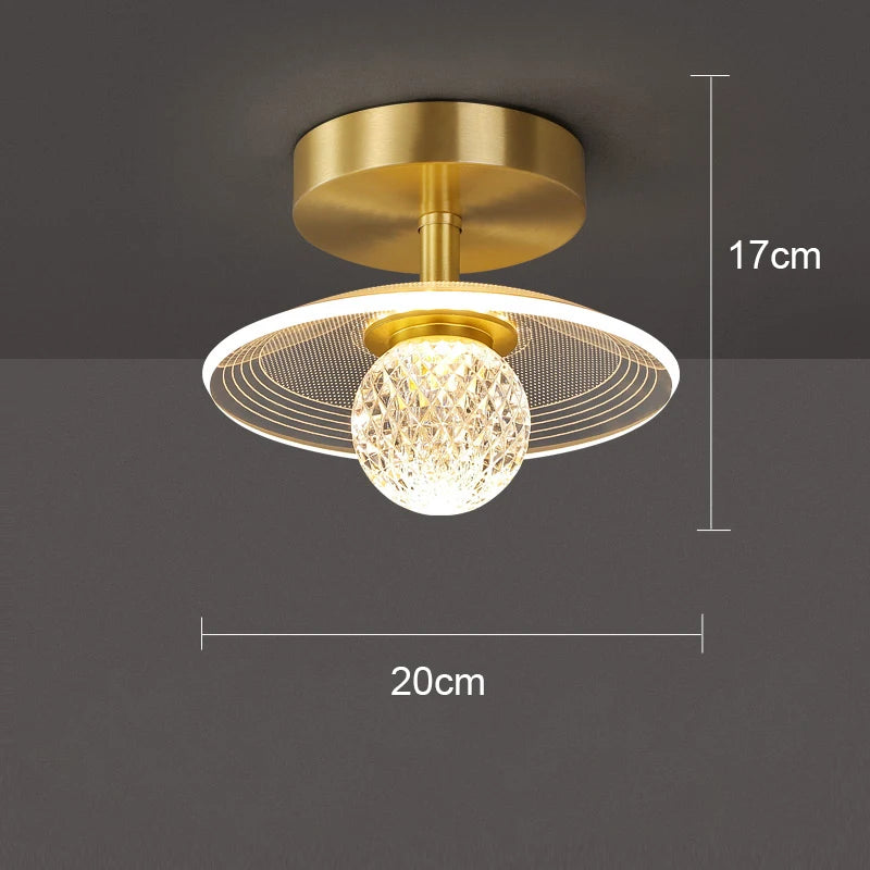 Nordic LED Ceiling Lamp Indoor Lighting Home Lamp Bedroom Bedside Living Room Dining Table Corridor Decoration Ceiling Light