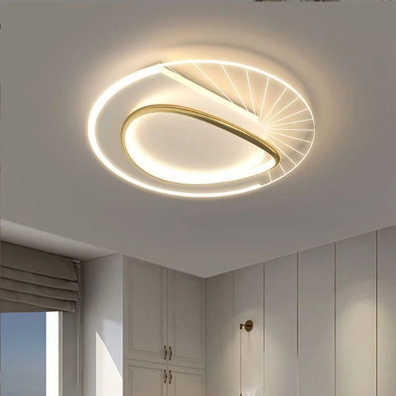 Simplicity Living Room Bedroom Ceiling Lamp Luxury Restaurant LED Intelligent Chandelier Originality Indoor Decorate Luminaires