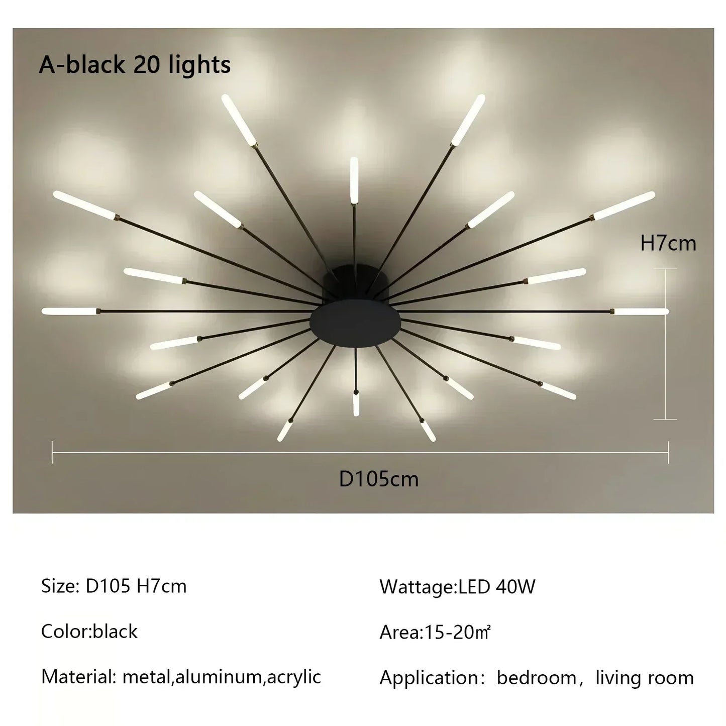 Modern Spiral Firework Led Chandelier Lighting Living Dining Room Ceiling Lights Luminaria Home Decor Bedroom Loft Dimmable Lamp