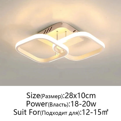 KAGU Modern Aisle LED Ceiling Lamp For Stairs Entrance Corridor Balcony Indoor Lighting Minimalist Style Light Kitchen Fixtures