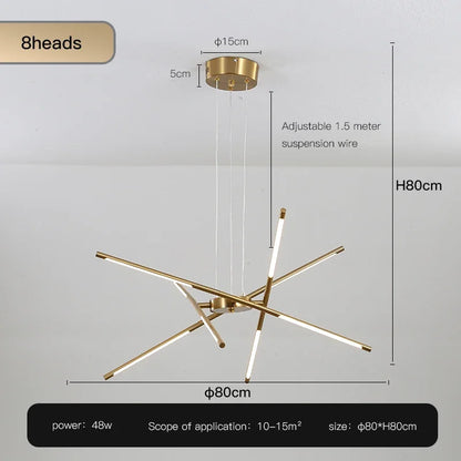 Modern LED Home Ceiling Lamps For Living Room Bedroom Dining Room Kitchen Lights Decoration chandelier Indoor Lighting Lamp