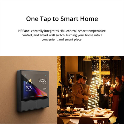 SONOFF NSPanel Smart Scene Wall Switch Wifi Smart Thermostat Display Remote Control by eWelin Alexa Google Home Assistant Yandex